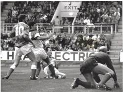 First Saints goal at McDiarmid