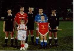 Official opening v Manchester United